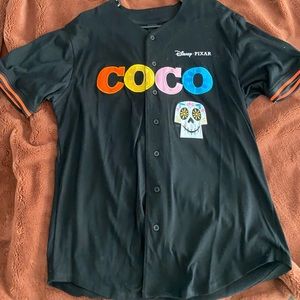 Mens Disney Coco Baseball Jersey